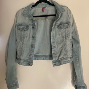 H&M Faded Blue Jean Jacket
